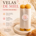 Pack x2 Velas de Miel🍯