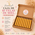 Pack x10 Velas de Miel🍯
